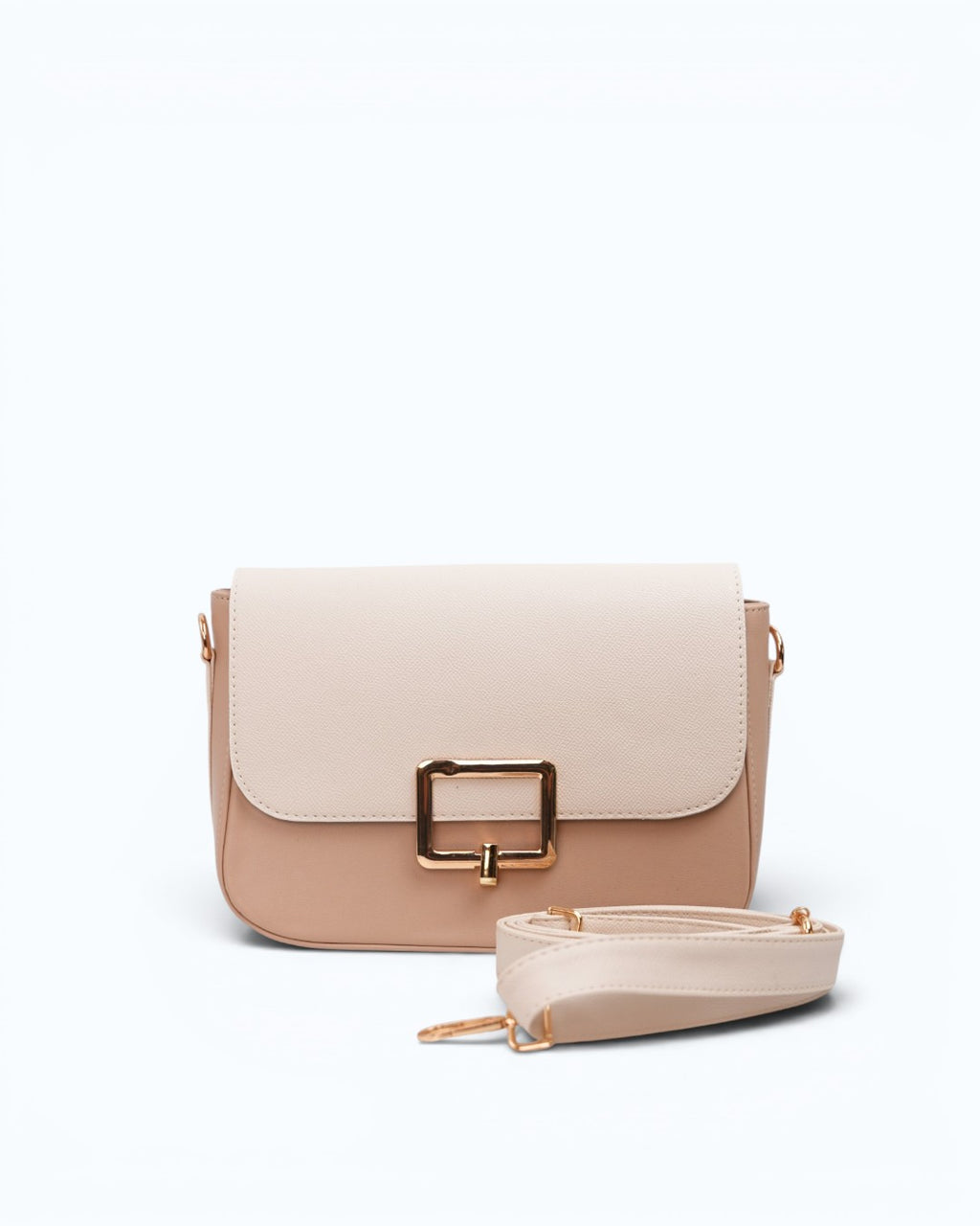 Cartera Nelos - Blanco Rosa
