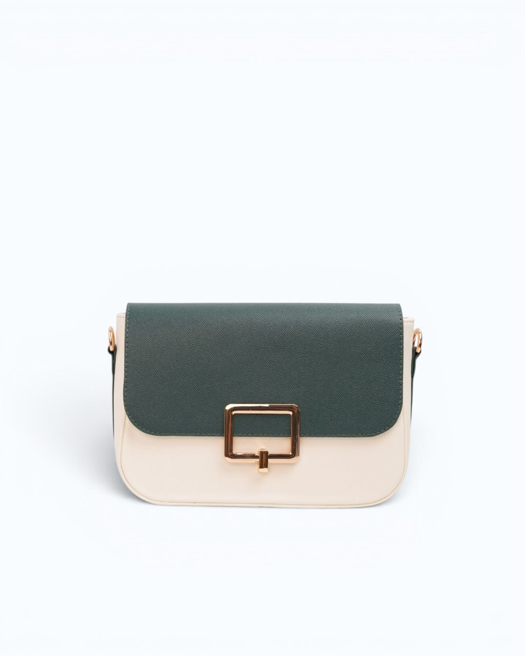 Cartera Nelos - Verde Blanco