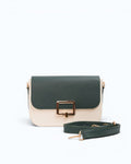 Cartera Nelos - Verde Blanco