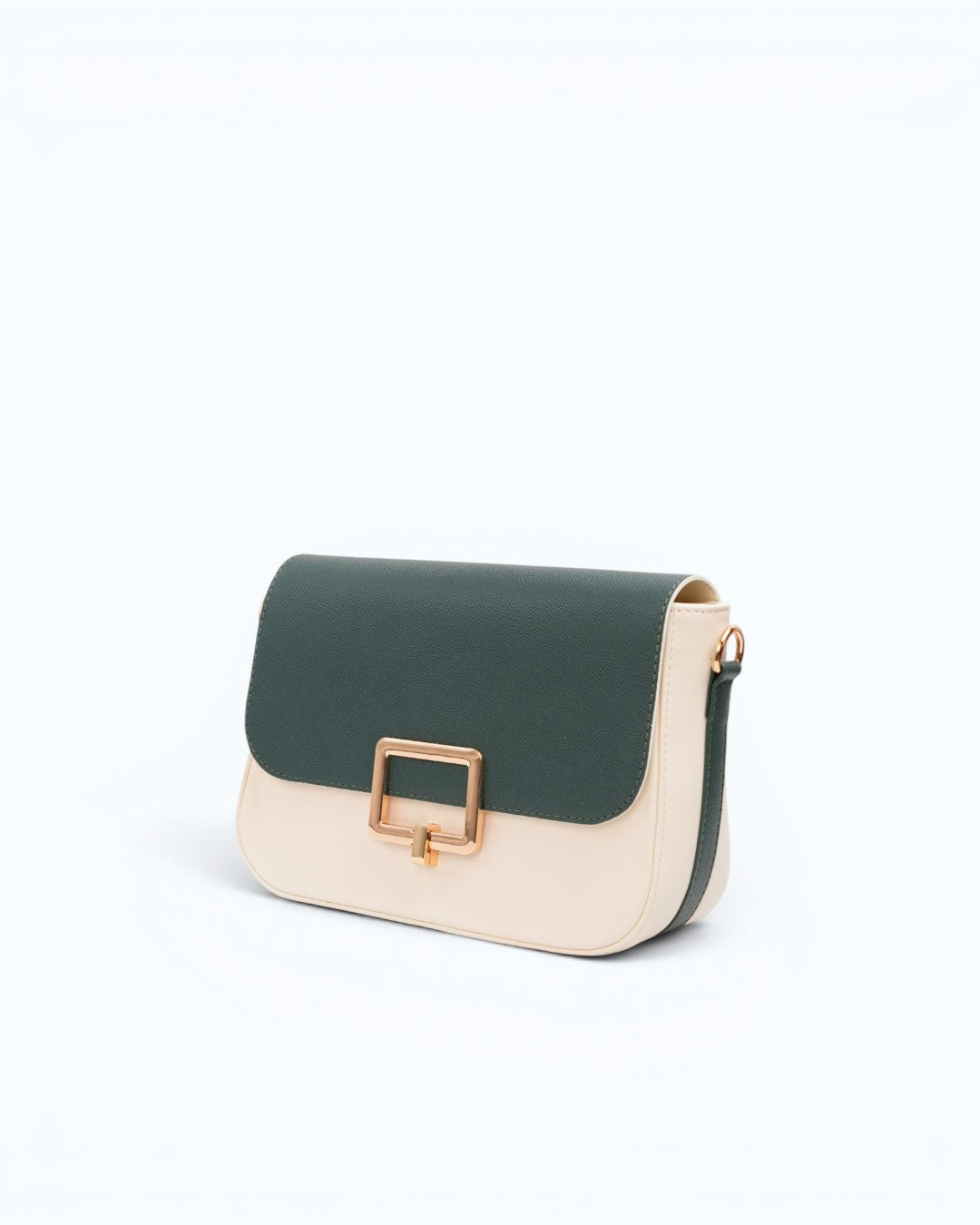 Cartera Nelos - Verde Blanco