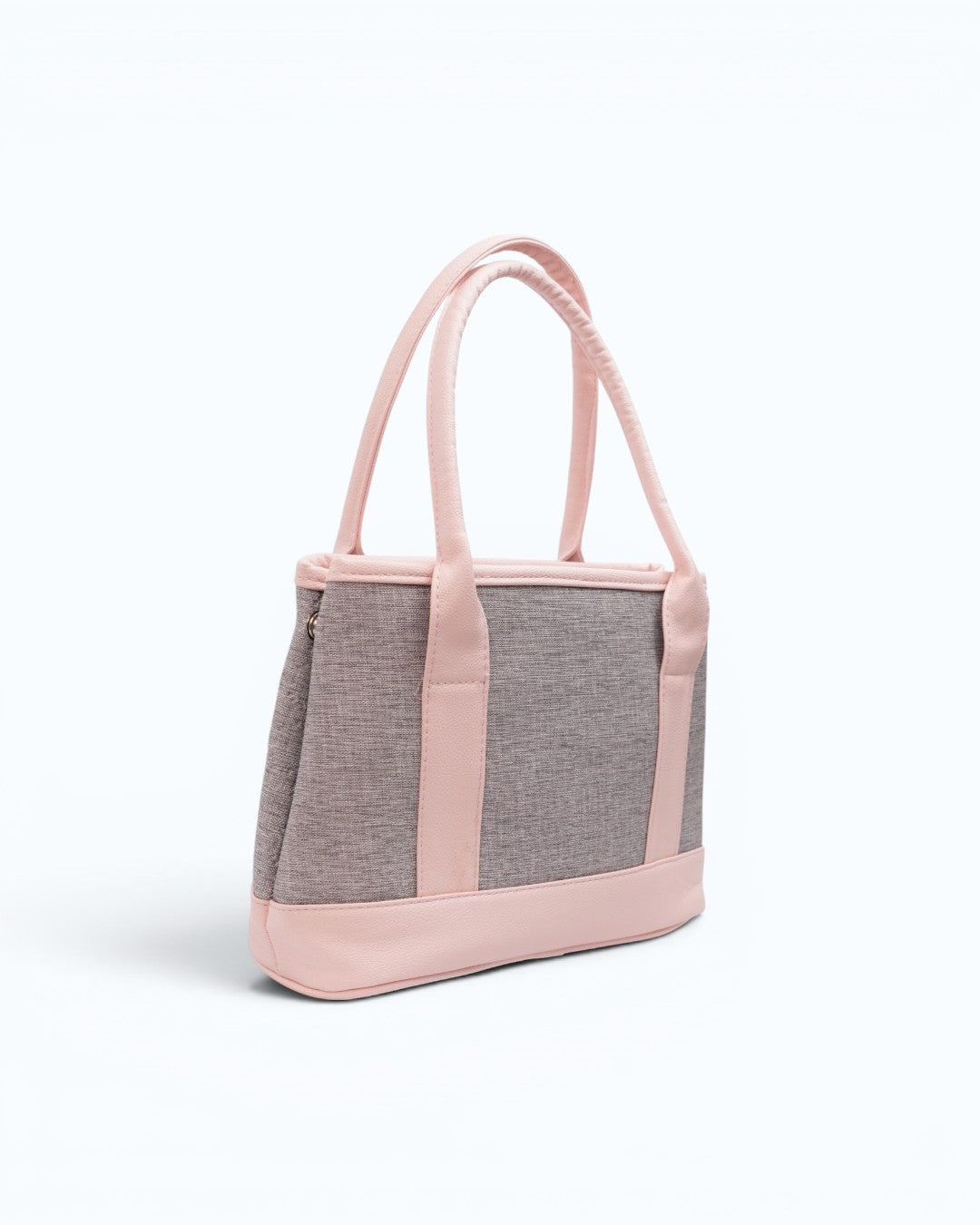 Bolso Playera Mapache - Rosa Gris