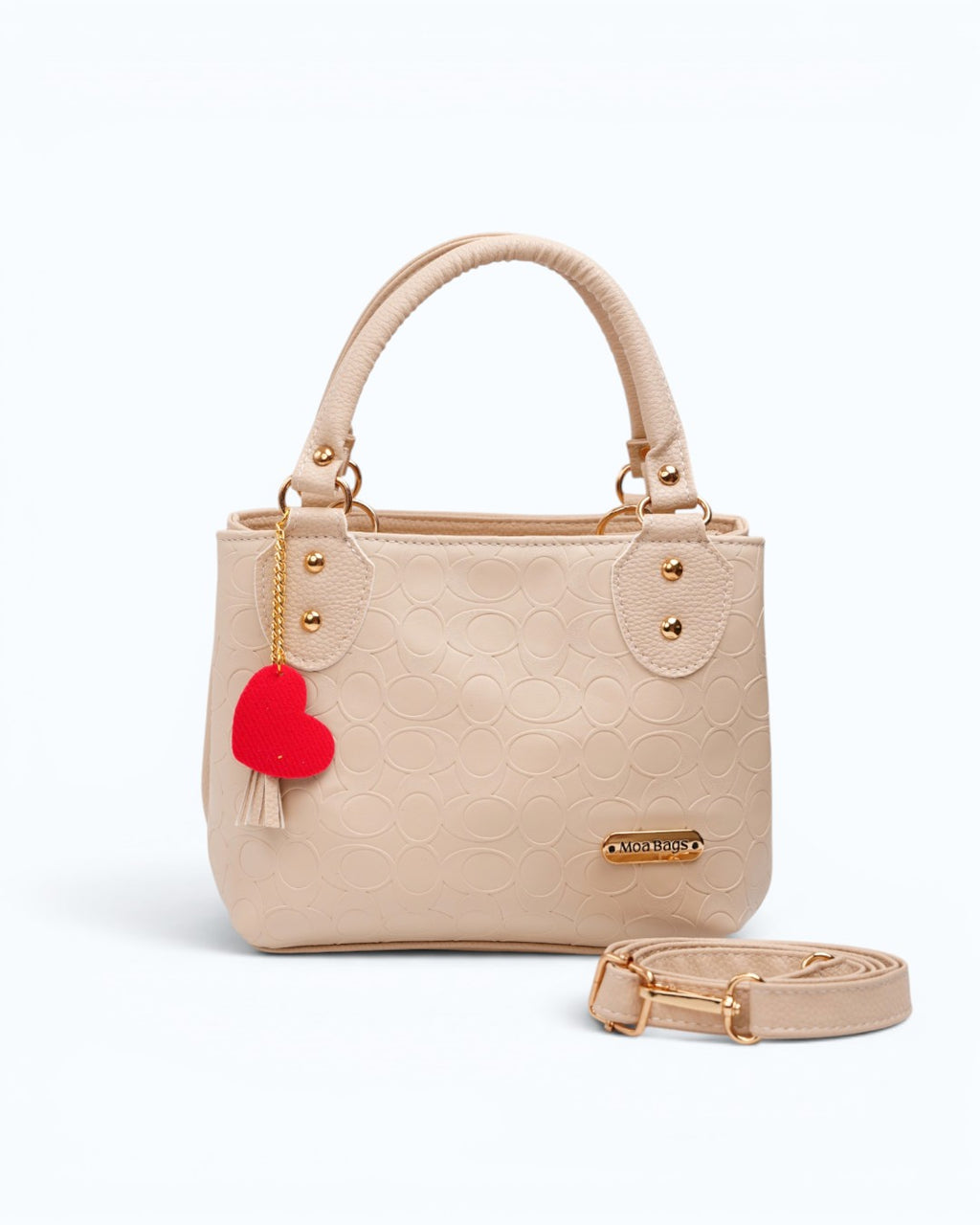 Bolso Doble Gladiador - Crema
