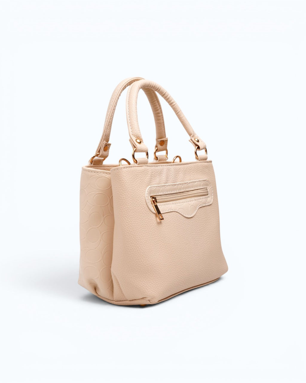 Bolso Doble Gladiador - Crema