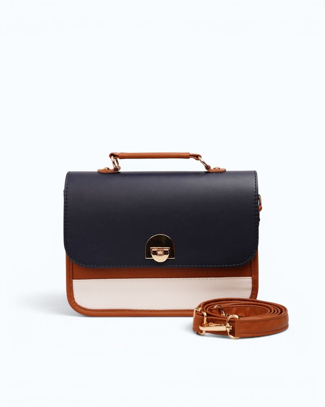 Cartera - Terracota-Azul