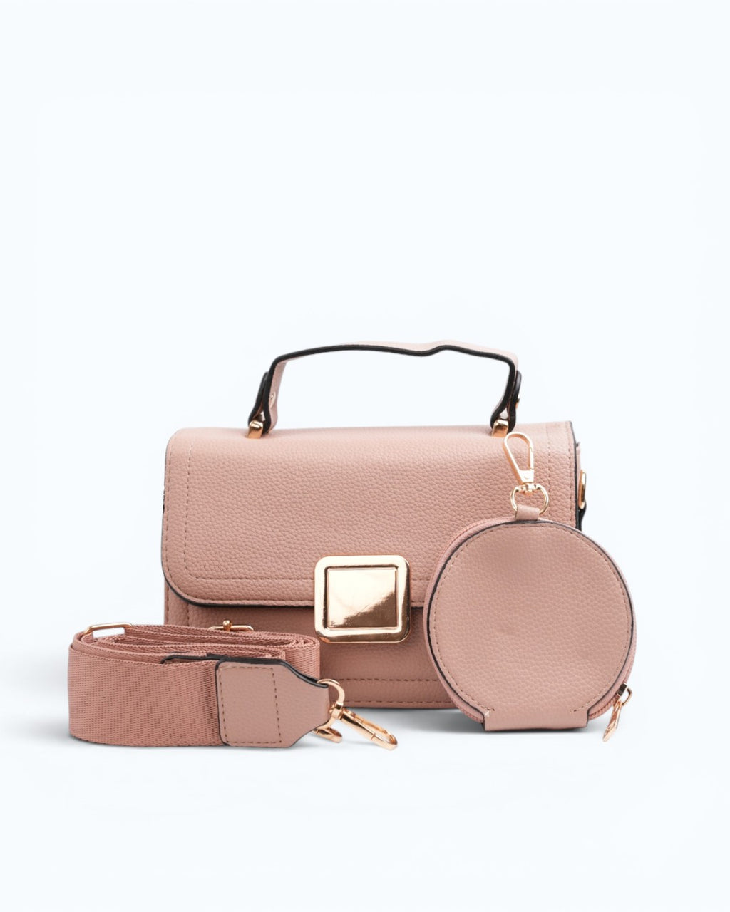 Cartera y Monedero - Rosa
