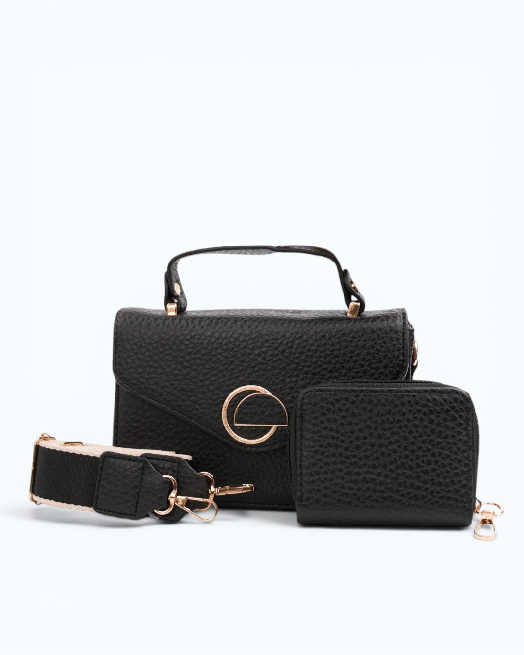 Cartera y Monedero - Negro