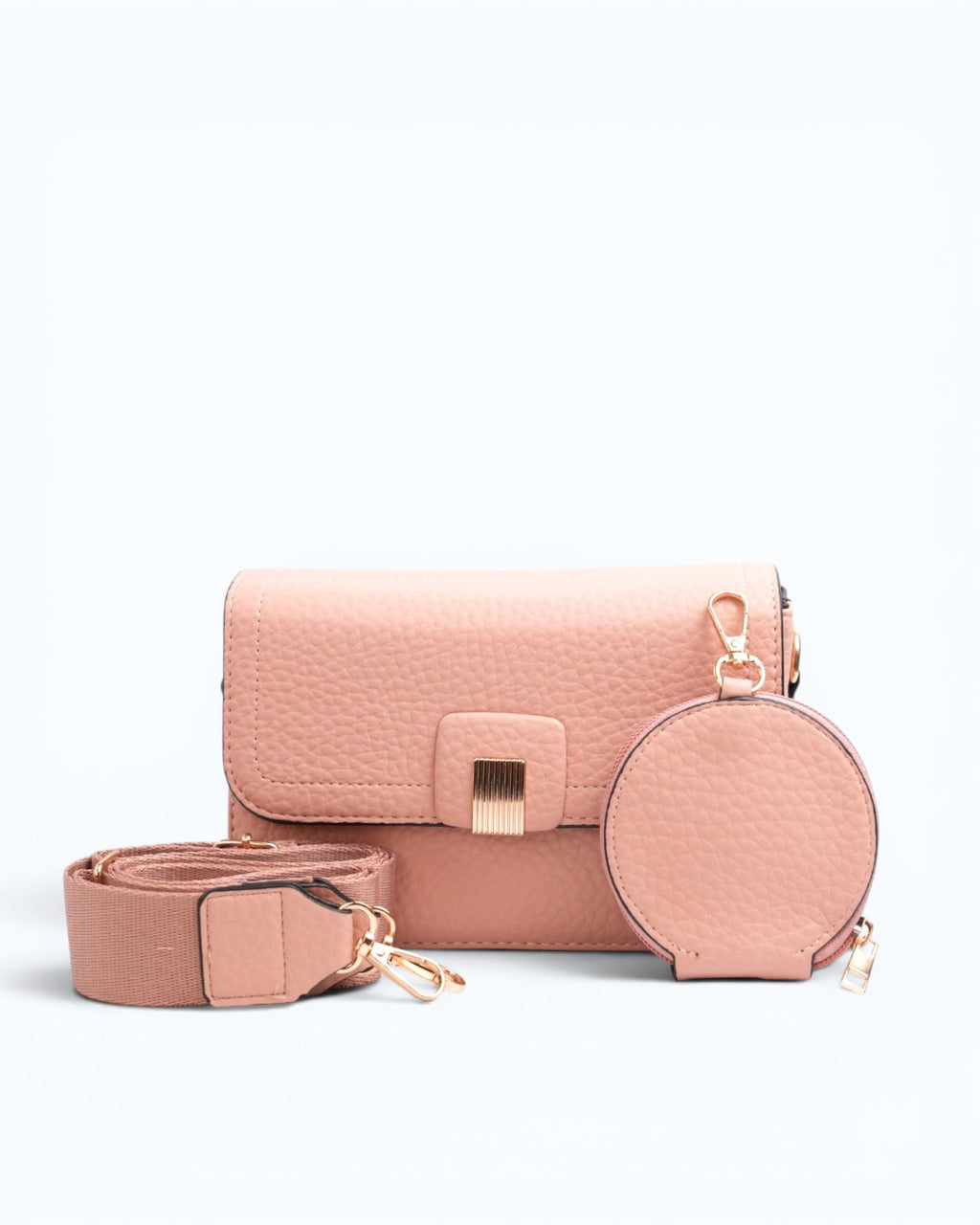 Cartera y Monedero - Rosa