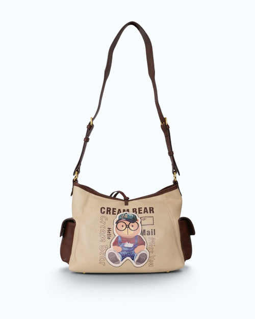 Bolso playera Cream Bear