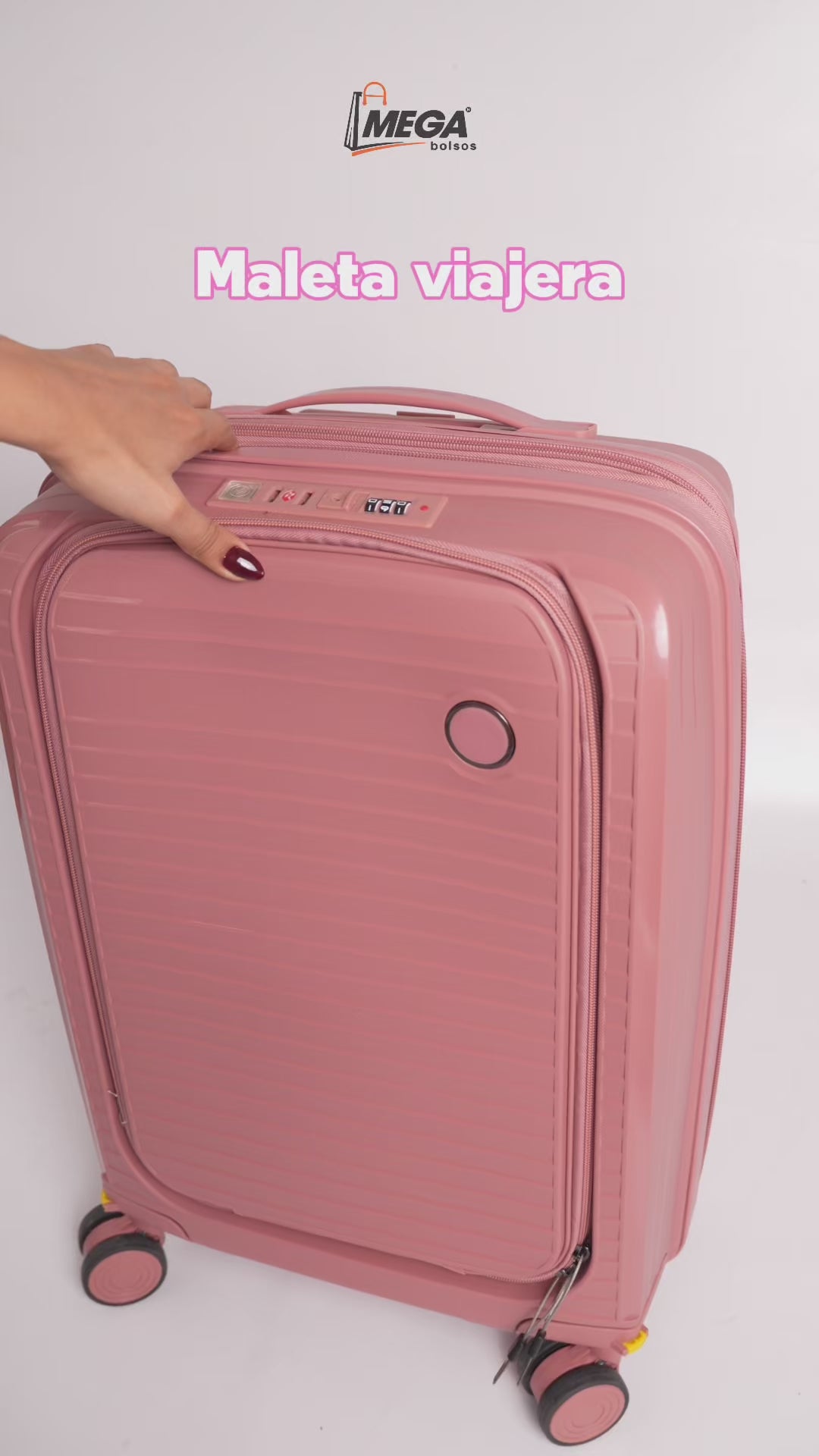 Maleta viajera - Rosa